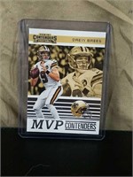 Mint 2019 Panini Contenders Drew Brees MVP Insert