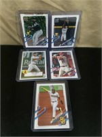 (5) Topps Suoerstars Baseball Cards