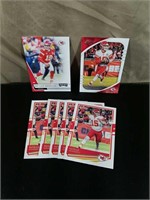 (7) Patrick Mahomes II Football Cards