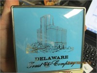 NOS Carry Coin Bank-Delaware Trust Co. w/Key