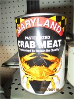 16 oz. Maryland Crab Meat Can-Toddville,Md