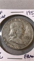 1952 D Franklin Half Dollar