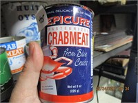 8 oz. Epicure Crabmeat Can-Cambridge, Md.