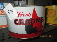 12 oz. Crabmeat Can-Upper Fairmount, Md