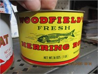 16 oz. Woodfield's Herring Roe Can-Galesville, Md.