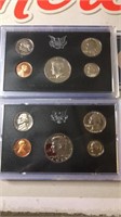 1971 & 1972 S US Mint Proof Set