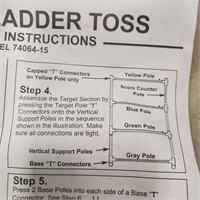 Ladder Toss Game