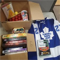 Toronto Maple Leaf Jersey, Books, Etc