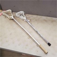 2 LaCrosse Sticks