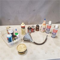 Part Cans of Oils and Sprays, Funnel