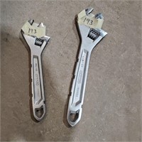 2 Fatmax Adjustable Wrenches 10", 12"