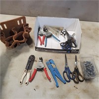 Crimpers, Scissors,  Tool Pouch