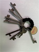 Old lot of Skeleton Keys Vintage Corbin Hardware