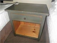 Solid wood nightstand, 27"W x18"D x 28½" High