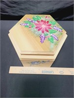 Wood Painted Box