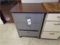 3 Drawer Metal Cabinet