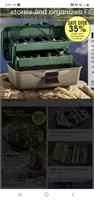 Tackle box with trays