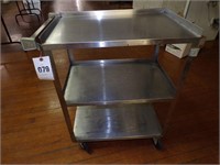 3 Tier Stainless Steel Cart
