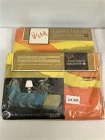 Vintage Retro Sheet and Pillowcase Sets Full Queen