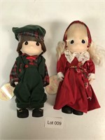 Two Precious Moments Dolls