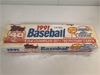 1991 Topps MLB Baseball Card Complete Set