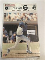4 Chicago Cubs Glossy Photos