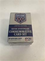 Sealed NFL Super Bowl Card Set