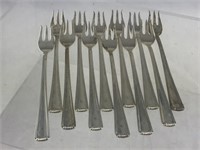 Set of 12 Sterling "Marie Louise" Shrimp Forks
