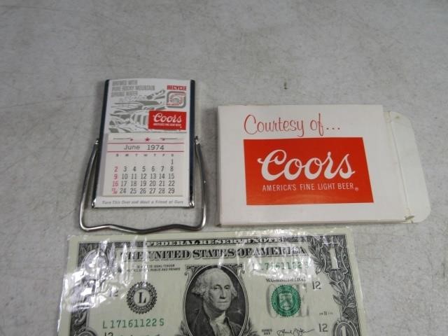 Coors DIECAST Beer VINTAGE Collectibles THURS 03/11 6pmMTN