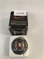 Stl Cardinals Replica 1968 NL Champs Ring