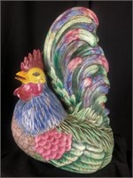 Handpainted French Porcelain Signed Rooster (2of2)