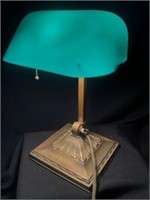1909 Emeralite Bankers Desk Lamp No. 8734