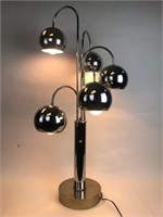 Fabulous MCM 5 Chrome Light Table Lamp
