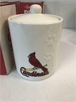 Stl Cardinals Pet Treat Cookie Jar
