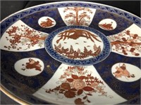 Rare Fabulous Lg. Antique Imari Porcelain Platter