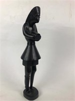 African Ebony Female Figural Sculpture