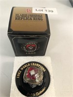 1982 Replica Stl Cardinals Championship Ring