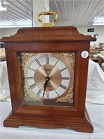 Battery operated mantle clock, Strausbourg Manor,