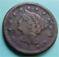 Coronet Large US One Cent Coin 1846 ? (1)