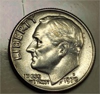 Dime US Coin,  1970 D