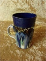 Glazed Terra Cotta Mug with Signature