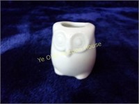 Ceramic Owl Toothpick Holder