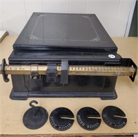 1953 U S Post Office Scale, by Triner Scales