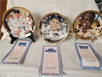 Hamilton Plates, Baseball Greats, Collectibles