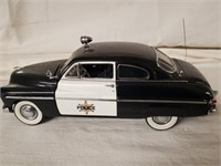1949 Mercury Police Cruiser Toy Car