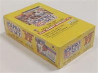 Sealed 1990 NFL Pro Set Football Card Box