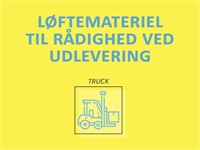 Information om udlevering/løftemateriel