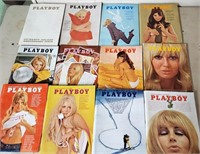 Playboy Magazine 1969 all issues