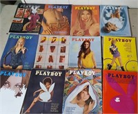 Playboy Magazine 1971  all issues