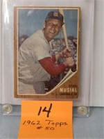Stan Musial 1962 Topps #50